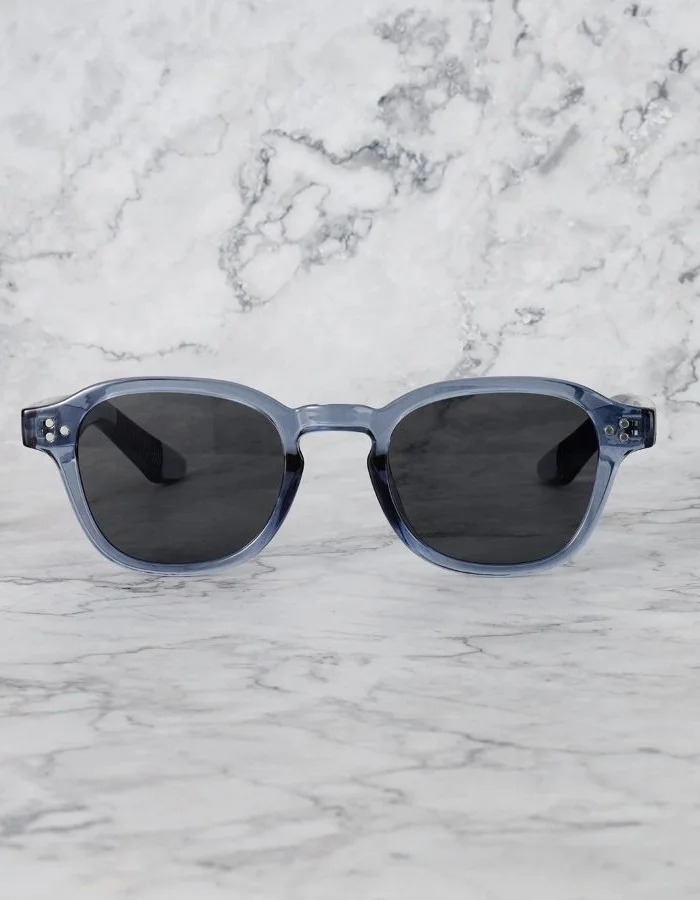  اكسبليست باوتس Explicit Poets 45EP13-MARK-BLUE-GRAY Stylish Sunglasses